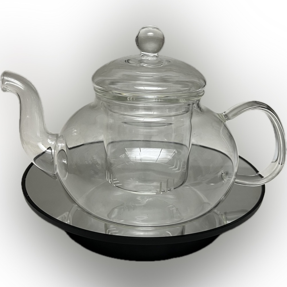 Elegant Glass Teapot with Infuser